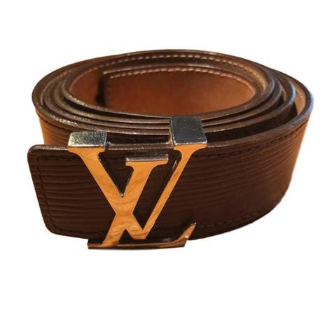 authentic Louis Vuitton belts